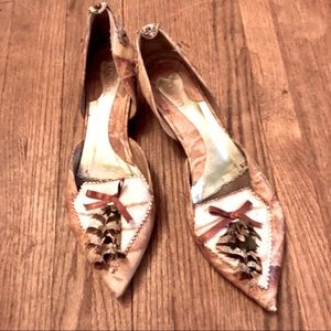 Mixed media Spanish boutique shoes - like Zara